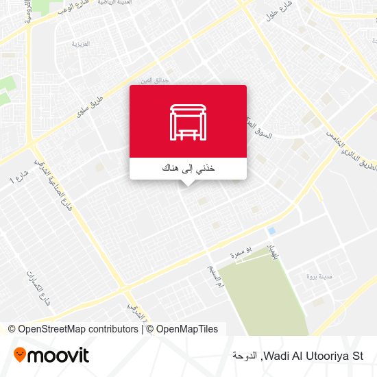 خريطة Wadi Al Utooriya St