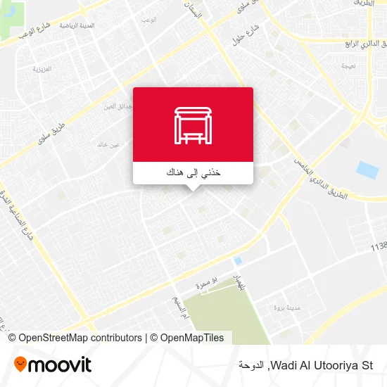 خريطة Wadi Al Utooriya St