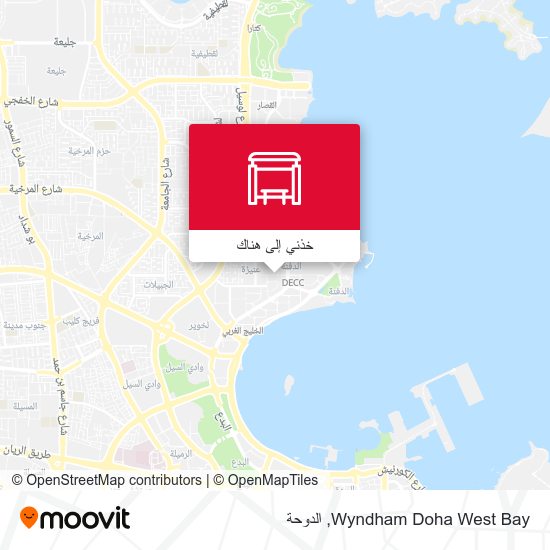 خريطة Wyndham Doha West Bay