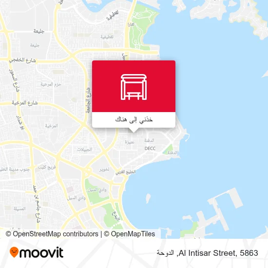 خريطة Al Intisar Street, 5863