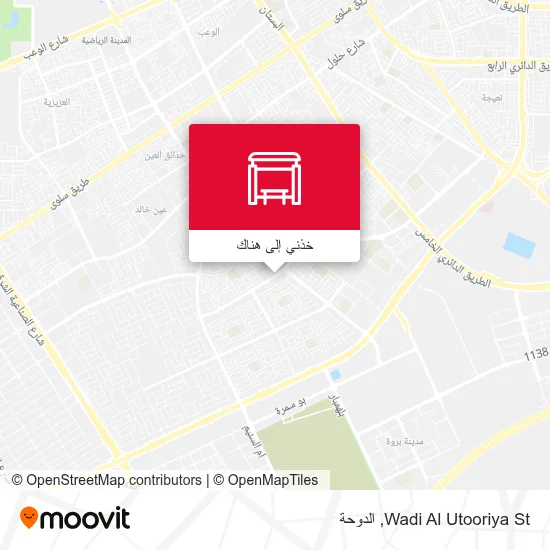 خريطة Wadi Al Utooriya St