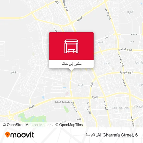 خريطة Al Gharrafa Street, 6