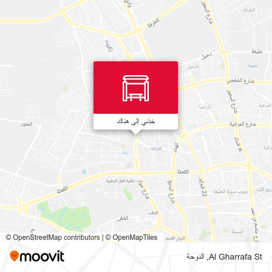 خريطة Al Gharrafa St