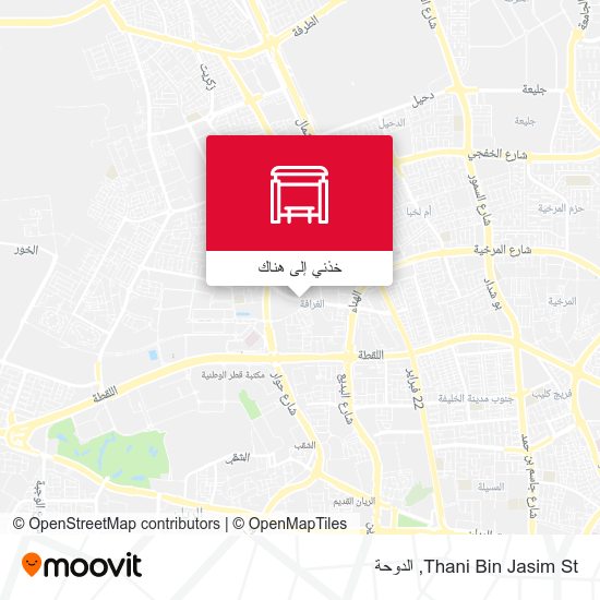 خريطة Thani Bin Jasim St