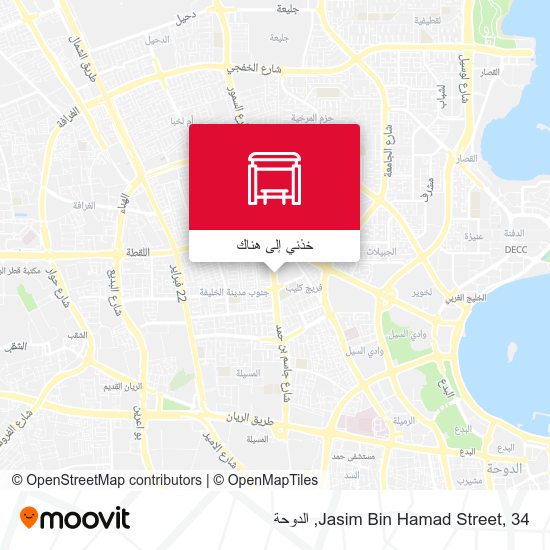 خريطة Jasim Bin Hamad Street, 34