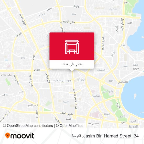 خريطة Jasim Bin Hamad Street, 34