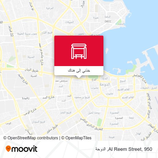 خريطة Al Reem Street, 950
