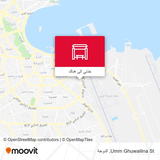 خريطة Umm Ghuwailina St