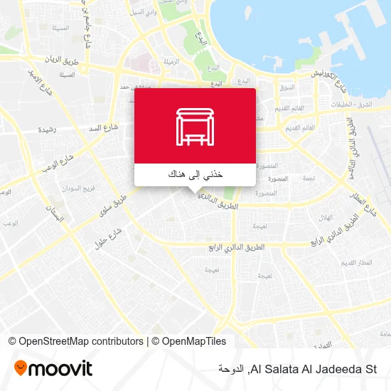 خريطة Al Salata Al Jadeeda St