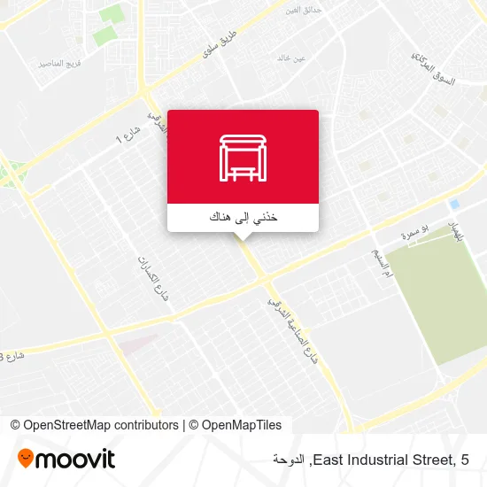 خريطة East Industrial Street, 5