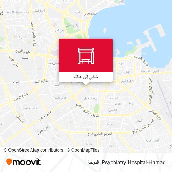 خريطة Psychiatry Hospital-Hamad