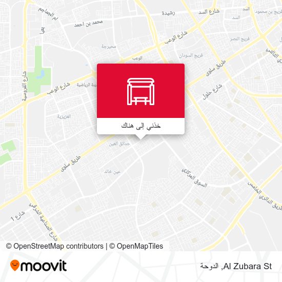 خريطة Al Zubara St