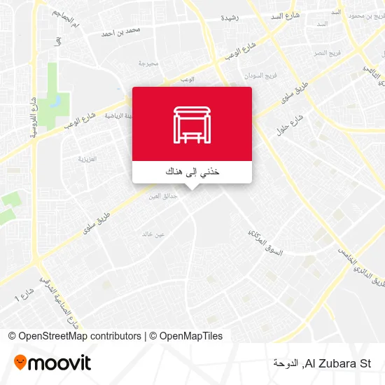 خريطة Al Zubara St