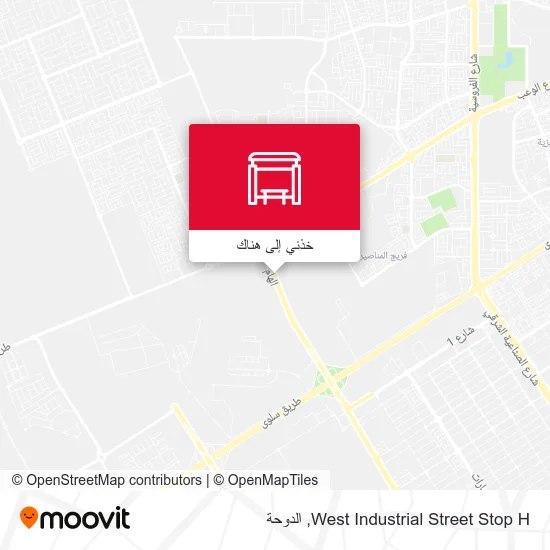 خريطة West Industrial Street Stop H