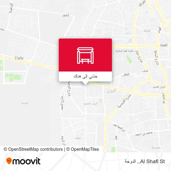 خريطة Al Shafi St.