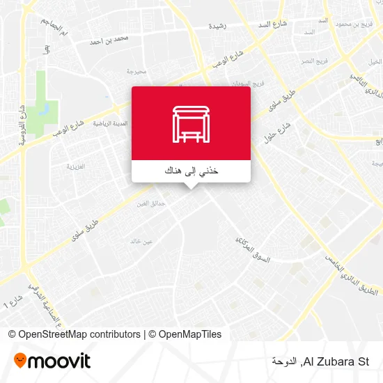 خريطة Al Zubara St