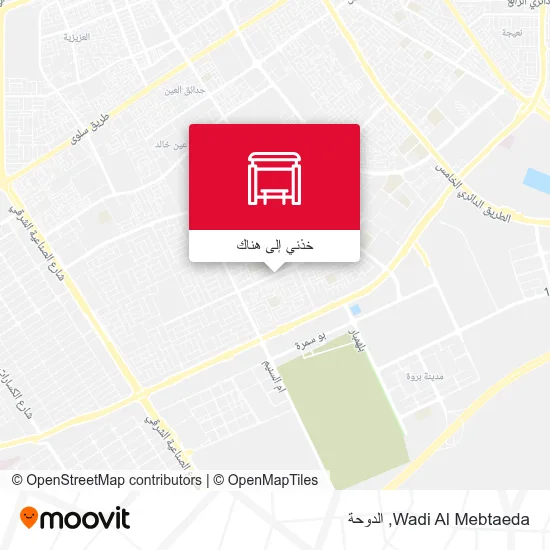 خريطة Wadi Al Mebtaeda