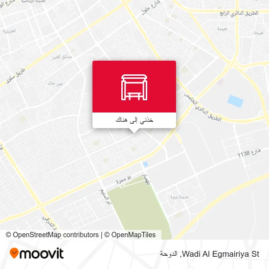 خريطة Wadi Al Egmairiya St
