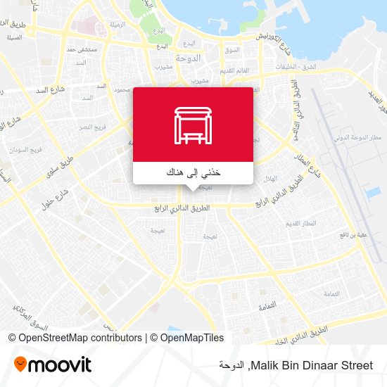 خريطة Malik Bin Dinaar Street