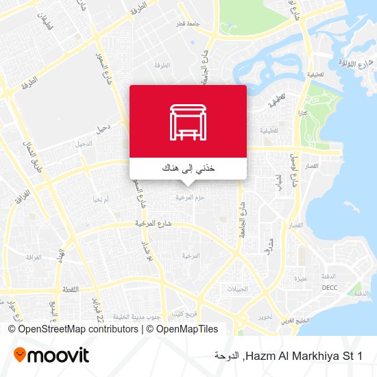 خريطة Hazm Al Markhiya St 1