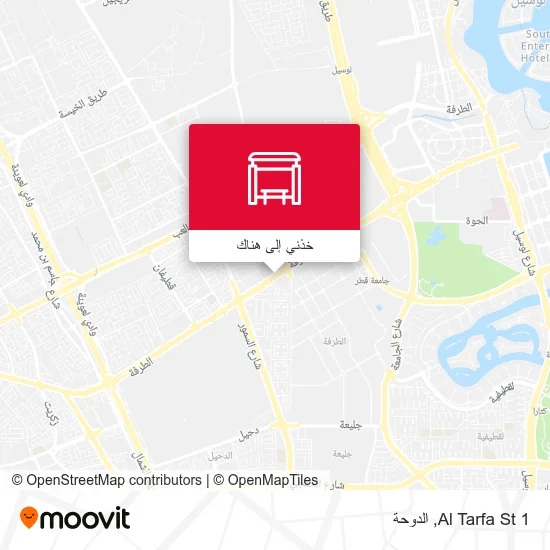 خريطة Al Tarfa St 1
