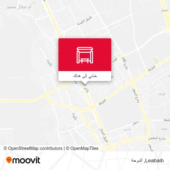 خريطة Leabaib