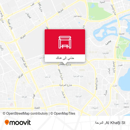 خريطة Al Khafji St