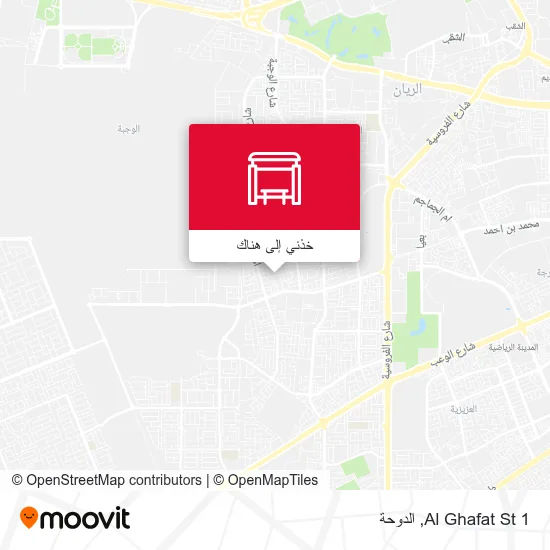 خريطة Al Ghafat St 1