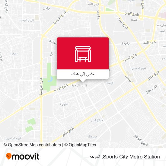 خريطة Sports City Metro Station