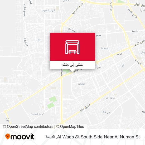 خريطة Al Waab St South Side Near Al Numan St