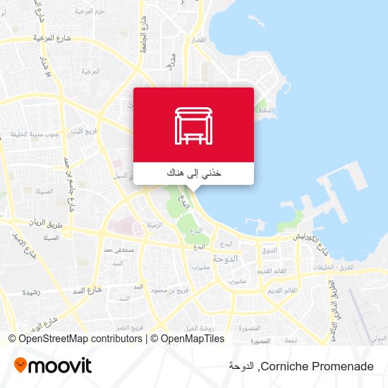 خريطة Corniche Promenade