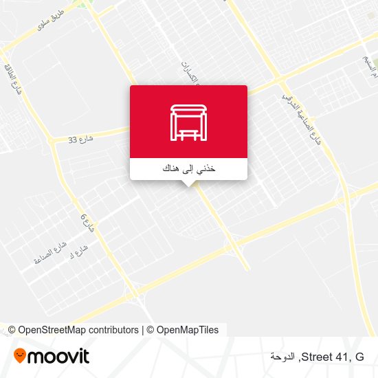 خريطة Street 41, G