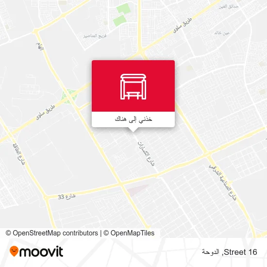 خريطة Street 16