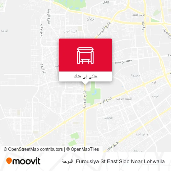 خريطة Furousiya St East Side Near Lehwaila