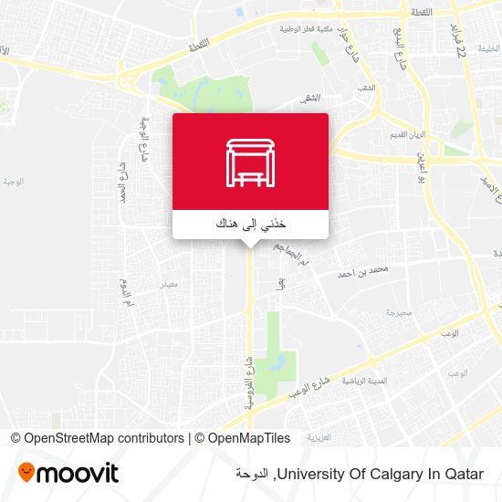خريطة University Of Calgary In Qatar