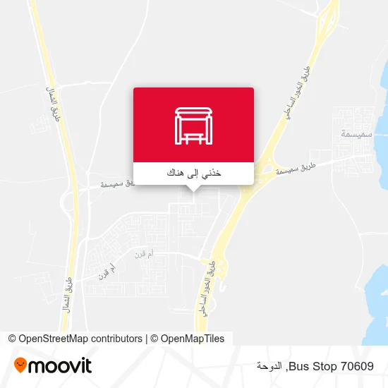 خريطة Bus Stop 70609