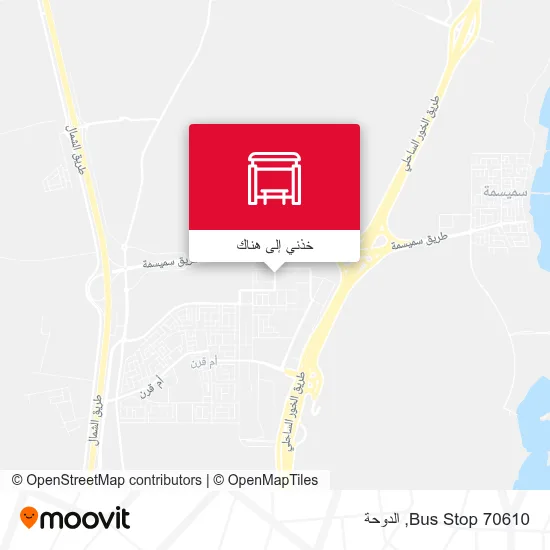 خريطة Bus Stop 70610