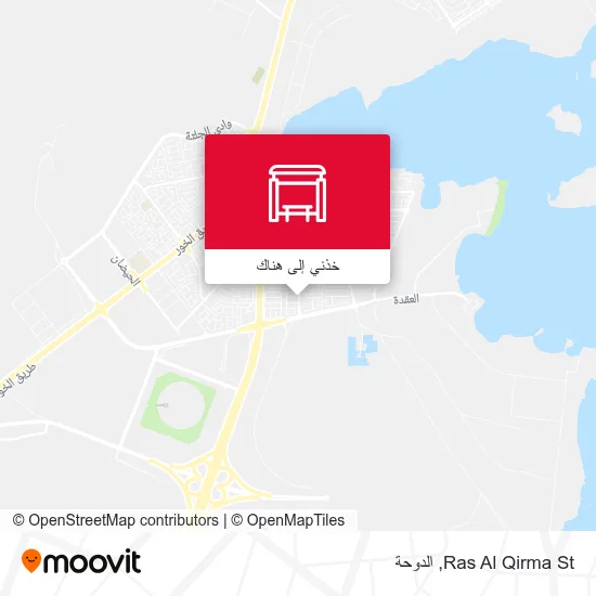 خريطة Ras Al Qirma St