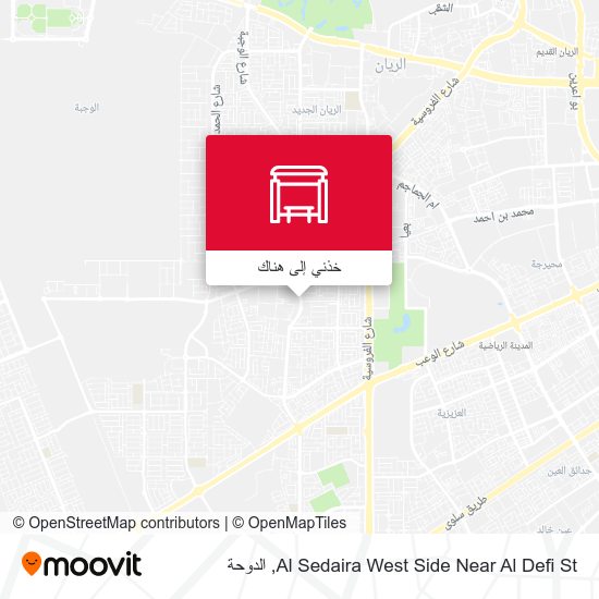 خريطة Al Sedaira West Side Near Al Defi St