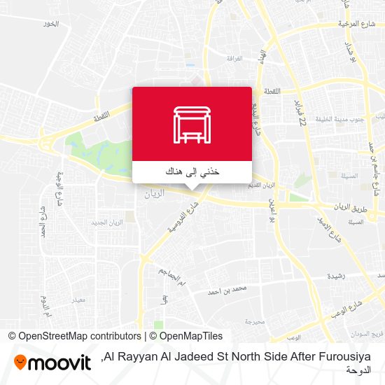 خريطة Al Rayyan Al Jadeed St North Side After Furousiya