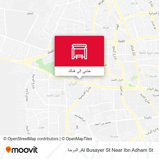 خريطة Al Busayer St Near Ibn Adham St