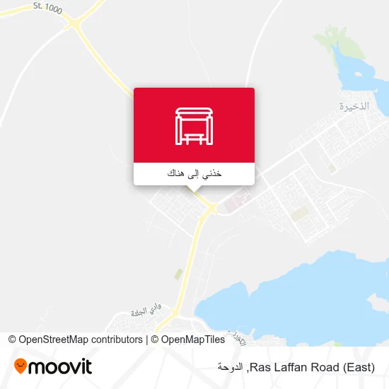 خريطة Ras Laffan Road (East)