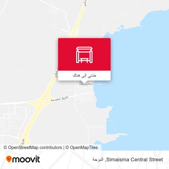 خريطة Simaisma Central Street