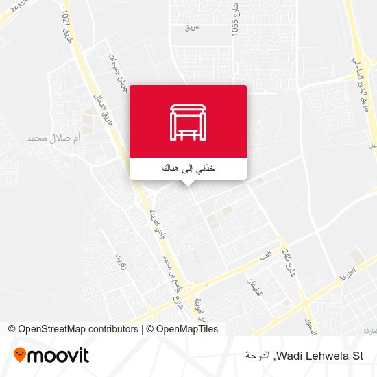 خريطة Wadi Lehwela St