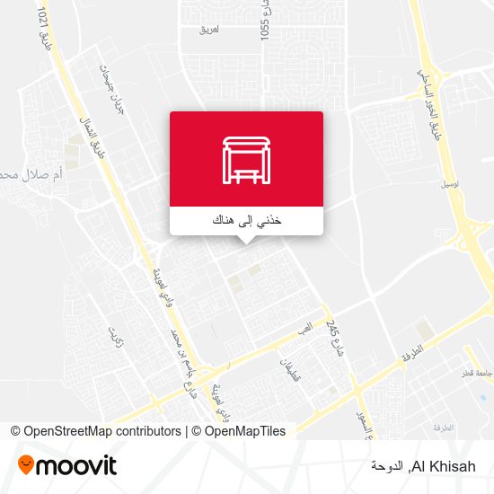 خريطة Al Khisah