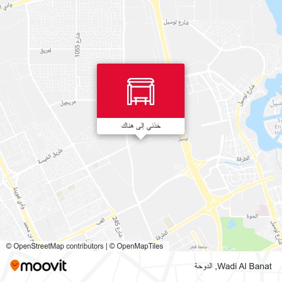 خريطة Wadi Al Banat
