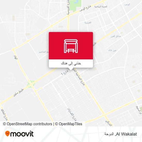 خريطة Al Wakalat