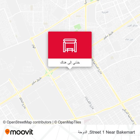 خريطة Street 1 Near Bakemart