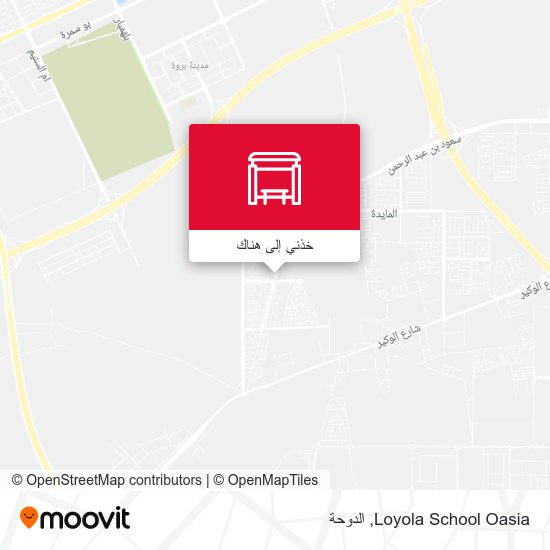 خريطة Loyola School Oasia
