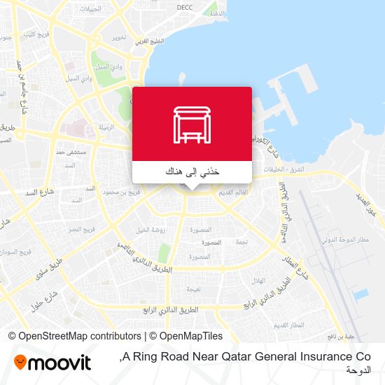 خريطة A Ring Road Near Qatar General Insurance Co